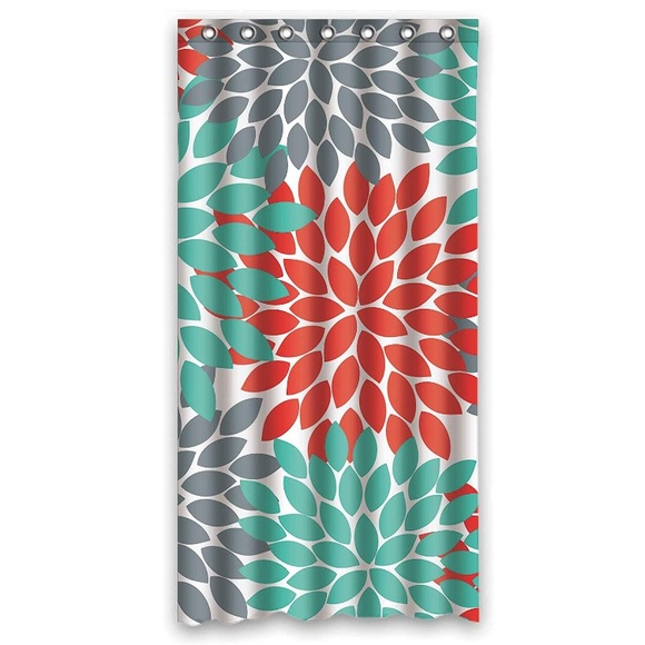 Other - NWT✨ Shower Curtain Set w Plastic Hooks